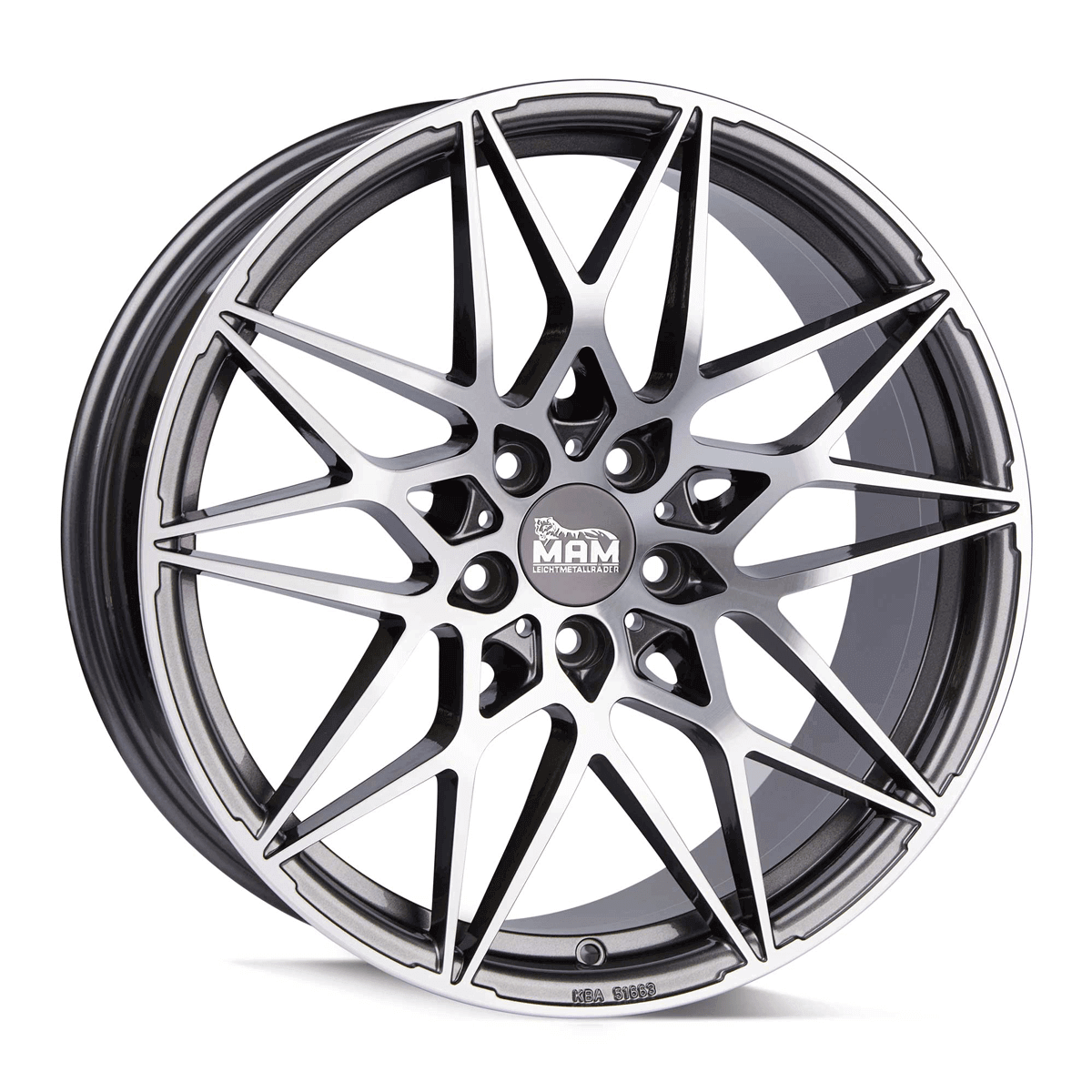 MAM WHEELS B2 19" 8.50J 5x112 alufælg